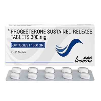 Optogest SR 300mg Tablet 10'S - Hormonal Therapy-Oes