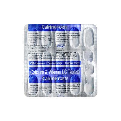 CALRINE FORTE Tablet 15's - Supplements-Vam