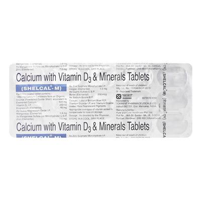 Shelcal M Tablet 15'S - Supplements-Vam