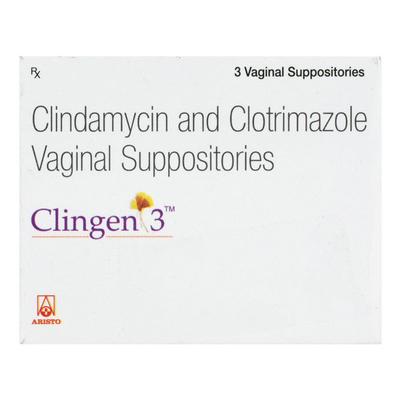 Clingen 3 Vaginal Suppository 3'S - Vaginal Conditions-Pre