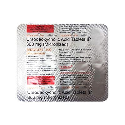 SEDOGEST 300 Tablet 15's - Kidney Disease/Stones-Cho