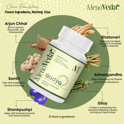 Menoveda Aadya Tablet 60's - Speciality Medicines