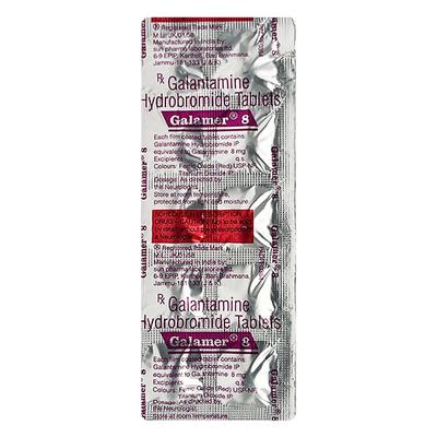 Galamer 8mg Tablet 10'S - Alzheimer-Neu
