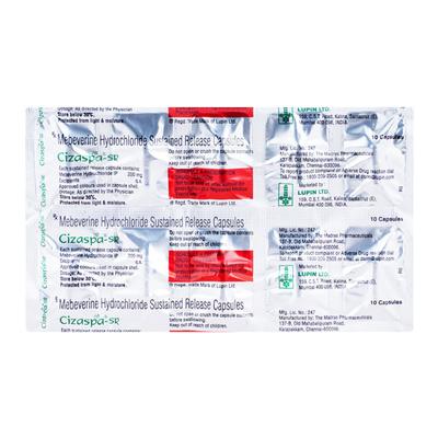 CIZASPA SR Capsule 10's - Muscle Spasm-Ant