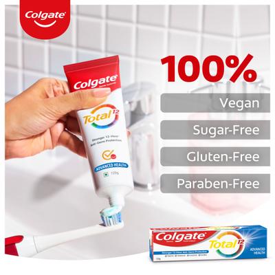 Colgate-Palmolive, Colgate Total Whole Mouth Health, Antibacterial Toothpaste (Advanced Health, Saver Pack of 2) 240 gm - Toothpaste