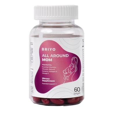 Briyo All Around Mom Postnatal Multivitamin Capsules 60's - Multi-Vitamins