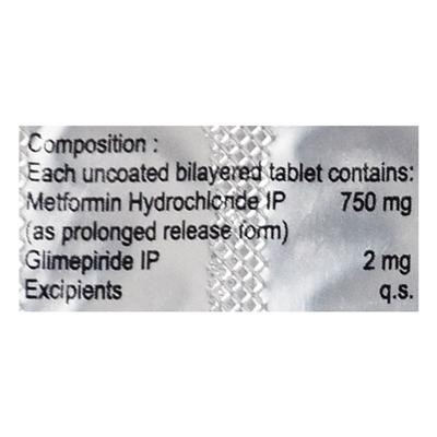 Glimisave Max 2 Tablet 15'S - Diabetes-Ant