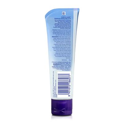 Clean & Clear Blackhead Daily Scrub 80 Gm - Scrubs & Exfoliants