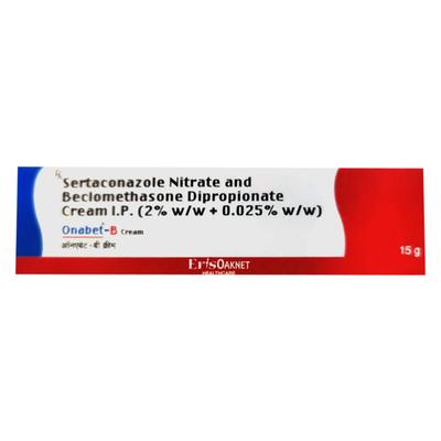 Onabet B Cream 15gm - Skin Infections-Toc