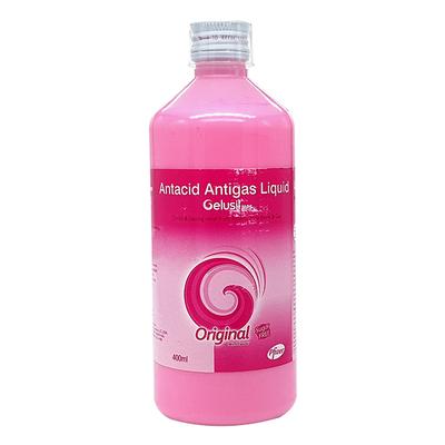 GELUSIL MPS Original Sugar Free Mint Flavour Liquid 400ml - Ulcer/Reflux/Flatulence-Aaa
