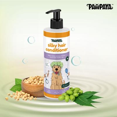 Pawpaya Silky Hair Conditioner New 250 ml - Pet Grooming
