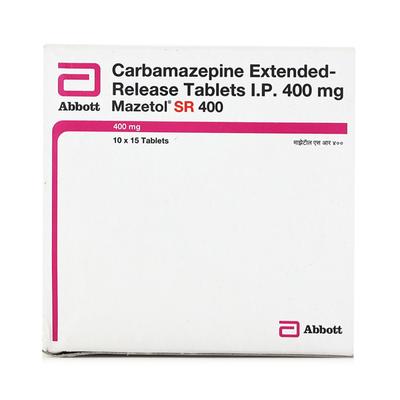 Mazetol SR 400mg Tablet 15'S - Epilepsy/Convulsion-Ant