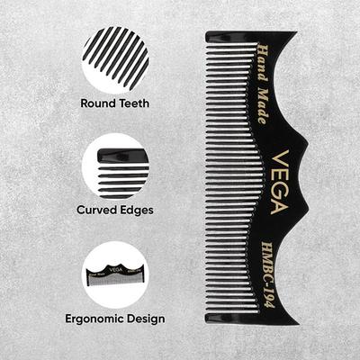 Vega Moustache Comb (HMBC - 194) 1's - Hair Combs
