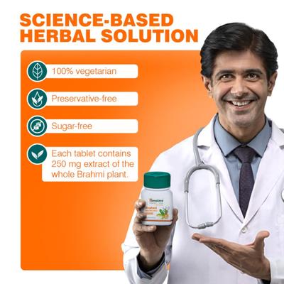 Himalaya Wellness Brahmi Tablet 60's - Pure Herbs