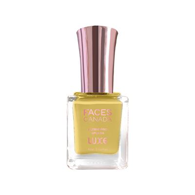 Faces Canada Ultime Pro Splash Luxe Nail Enamel - Canary (L06) 12 ml - Nail Polish