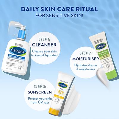 Cetaphil Gentle Skin Cleanser For Dry to Normal - Sensitive Skin 500 ml - Face Wash & Cleansers