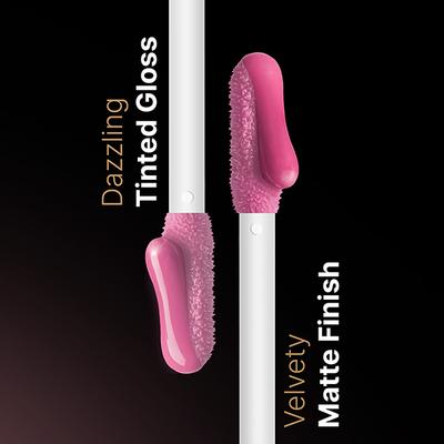 Swiss Beauty Select Do The Duet Lipstick, Matte Liquid Lipstick + Tinted Gloss Dusty Pink 3 ml - Liquid Lipsticks