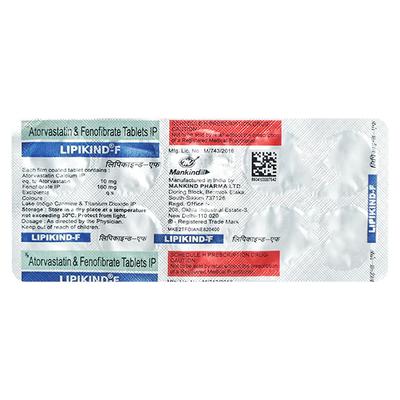 Lipikind F Tablet 10'S - High Cholesterol-Dys
