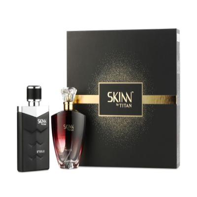 Skinn By Titan Fragrances Pair Nude And Steele 100Ml Each 2's - Perfumes (Edt/Edp)