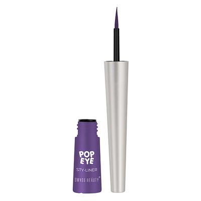 Swiss Beauty Pop-Eye Style-Liner - (07 Plum Purple) 4.5 ml - Eyeliners