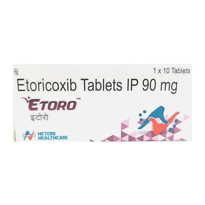 ETORO 90mg Tablet 10's - Pain relief-Nsa
