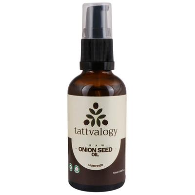 Tattvalogy Raw Red Onion Seed Oil 50 ml - Hair Oils