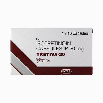Tretiva 20mg Capsule 10'S - Acne-Acn