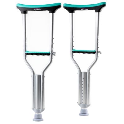 Tynor Auxiliary Crutch (M) (L 21) - Silver - Others Ortho Supports