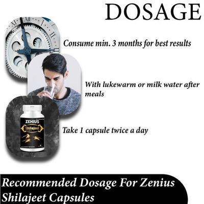 Zenius Shilajeet Capsule 60's - Other Supplements