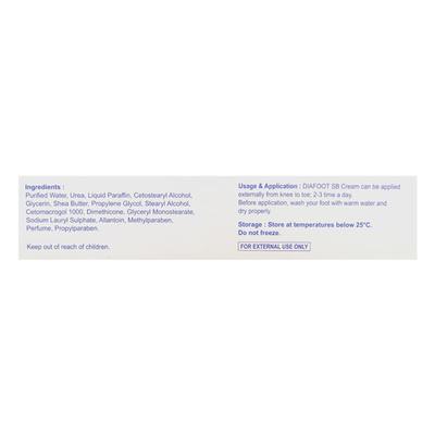 Diafoot SB Cream 100gm - Dry Skin-Emo