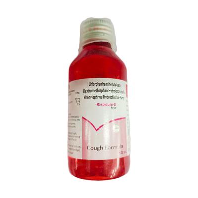 Respicure D Syrup 100ml - Cough And Cold-Cou