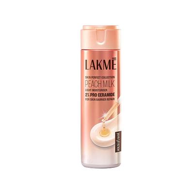 Lakme Peach Milk Light Moisturizer 2% Pro Ceramide, for Skin Barrier repair 120 ml - Lotions & Creams