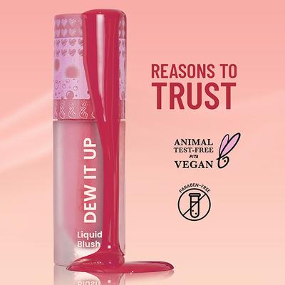 Swiss Beauty Dew It Up Liquid Blush -Dusty Pink 4 ml - Blushes