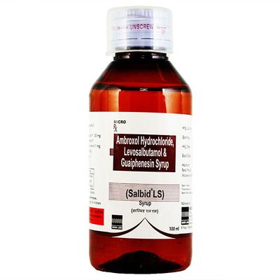 Salbid LS Syrup 100ml - Cough And Cold-Cou