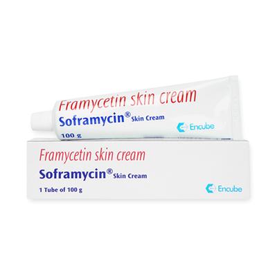 Soframycin Skin Cream 100gm - Skin Infections-Toa