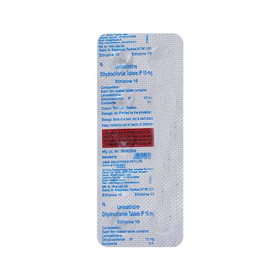 ETHIZINE 10 Tablet 10's - Allergies-Ant