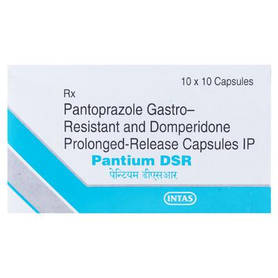 Pantium DSR Capsule 10'S - Ulcer/Reflux/Flatulence-Aaa