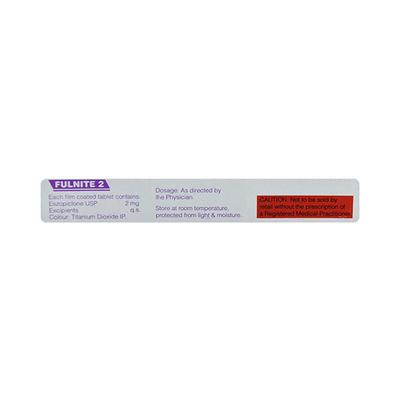 Fulnite 2mg Tablet 10'S - Hypnosis-Hyp