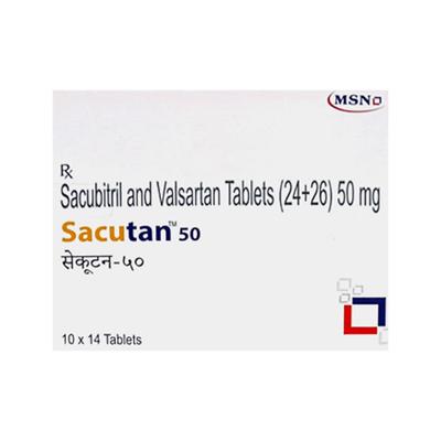 SACUTAN 50 Tablet 14's - Heart Failure-Ang
