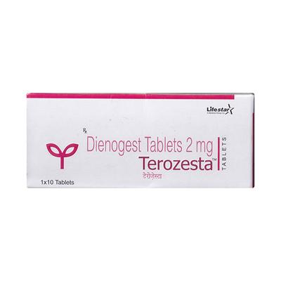 Terozesta 2mg Tablet 10'S - Contraception-Ora