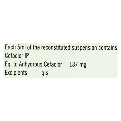 DISTACLOR 187 MG STRAWBERRY FLAVOUR Oral Suspension 30ml - Bacterial Infections-Cep