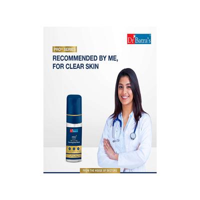 Dr Batras Pro+ Skin Clear Foaming Face Wash for Acne-Prone Skin, with Niacinamide & Salicylic Acid 100 ml - Face Washes