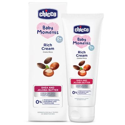 Chicco Baby Moments Rich Cream 100gm - Creams, Lotions & Oils