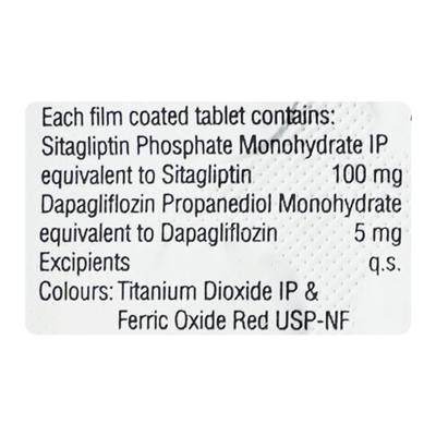 SITARA D 100/5 Tablet 10's - Diabetes-Ant