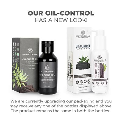 Bella Vita OrganOil-Control Face Wash, Deep Cleansing And Skin Brightening 100 ml - Face Wash & Cleansers