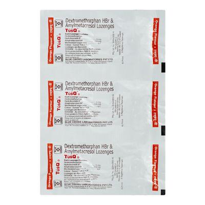 Tusq D Orange Cough Lozenges 6'S - Cough And Cold-Cou
