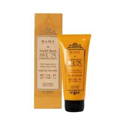 Kama Ayurveda Natural Sun Protection SPF-21 60ml - Body Sunscreen