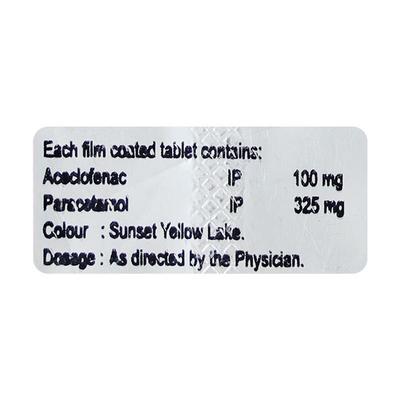 ACETON P Tablet 10's - Pain relief-Nsa