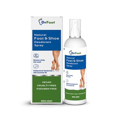 Dr Foot Natural Foot & Shoe Deodorant Spray 100 ml - Shoe Deodorant