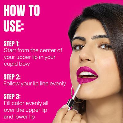 Elle 18 Liquid Lip Color French Pink 5.6 ml - Liquid Lipsticks